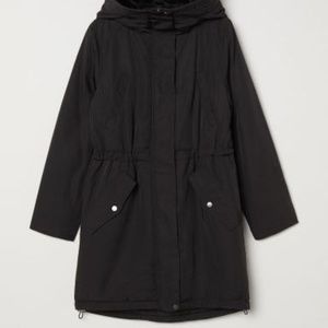 H&M Nylon Long Winter Coat